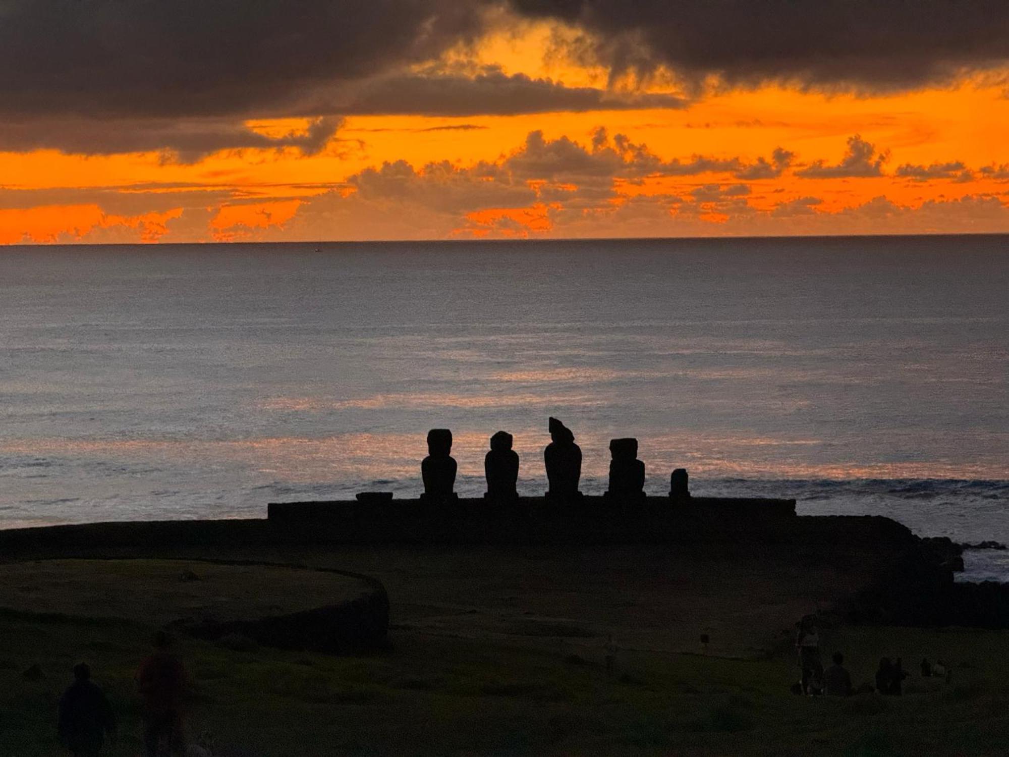 Cabanas Tangaroa Y Hamea Hanga Roa Eksteriør bilde